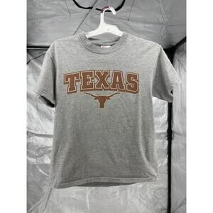 Viatran Houston Texas Gray Short Sleeve Graphic T-Shirt Men's Size Small